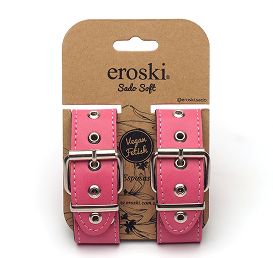 Esposas Pink c/cadena 3cm